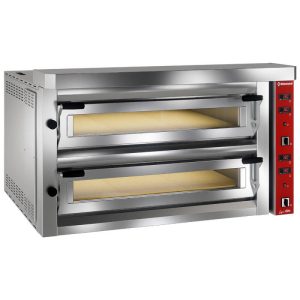 Forno elettrico a pizze "extra large", 2x 6 pizze