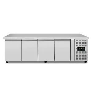 Banco Refrigerato – 4 Porte – Senza Alzatina