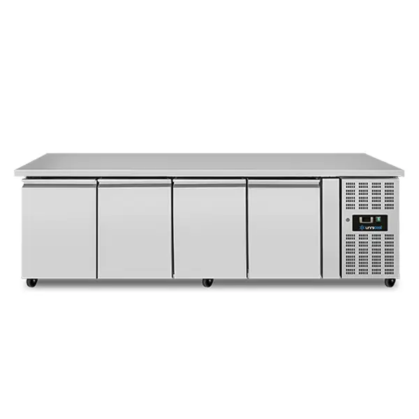 Banco Refrigerato – 4 Porte – Senza Alzatina