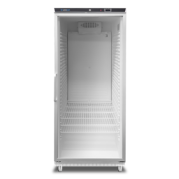 Storage Refrigerators | Refrigerator | 630L | White + Glass | +2°C/+8°C | Ventilated | 775 x 735 x 1920 mm