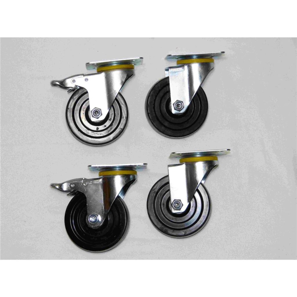 Set di 4 ruote – altezza 150 mm