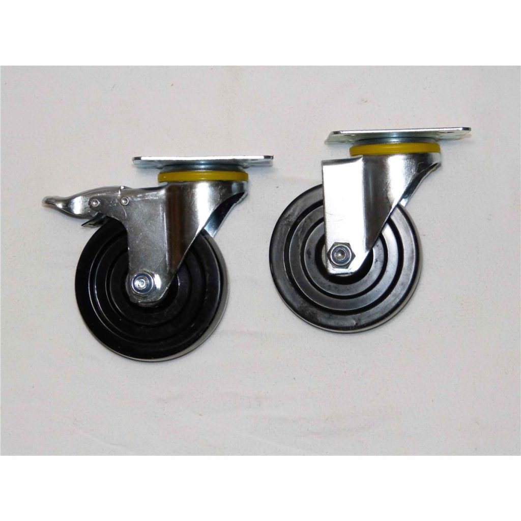 Set di 6 ruote – altezza 125 mm