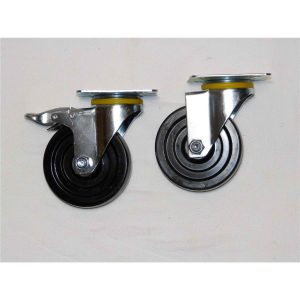 6er Set Räder – Höhe 125mm
