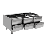 Neutral 700 | Undercounter 1200mm – With 6 Drawers – 7030UB-C