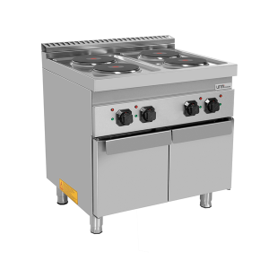 Cucina Elettrica con Porte 4 Piastre – E70C20-K