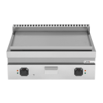Piano Cottura Elettrico | Piastra elettrica – Liscia – E70GP20B+S