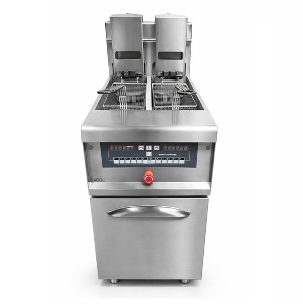Electric Fryers | DuoLift Pro Digital Fryer – 2×13.5 L – Automatic Basket Lift