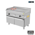Gas Frying Plates | Gas Griddle – 1/3 GROOVED – 2/3 SMOOTH