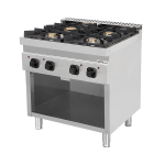 Ranges 700 | Gas stove without doors – 28.5kW – 4 Burners – G70C20