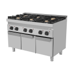 Ranges 700 | Gas stove with doors – 44kW – 6 Burners – G70C20K