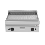 Countertop GAS | Griddle plate Gas– Grooved Chrome – G70GP20B+GC