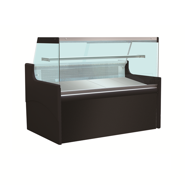 Refrigerated counters Model LILA | Refrigerated Meat Display Counter – 1580mm with Single Shelf