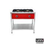 Fornelli a Gas per Pancake – Piastra per pancake – 2 × 8 kW – PNK-2