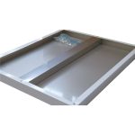 Tavolo da lavoro in acciaio inox, 120 x 70