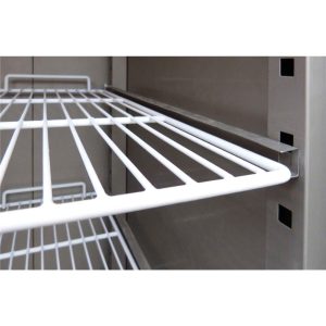 Congelatore in acciaio inox, capacità 1333 litri, GN2/1, classe energetica A