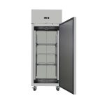 Congelatore in acciaio inox, capacità 351 litri