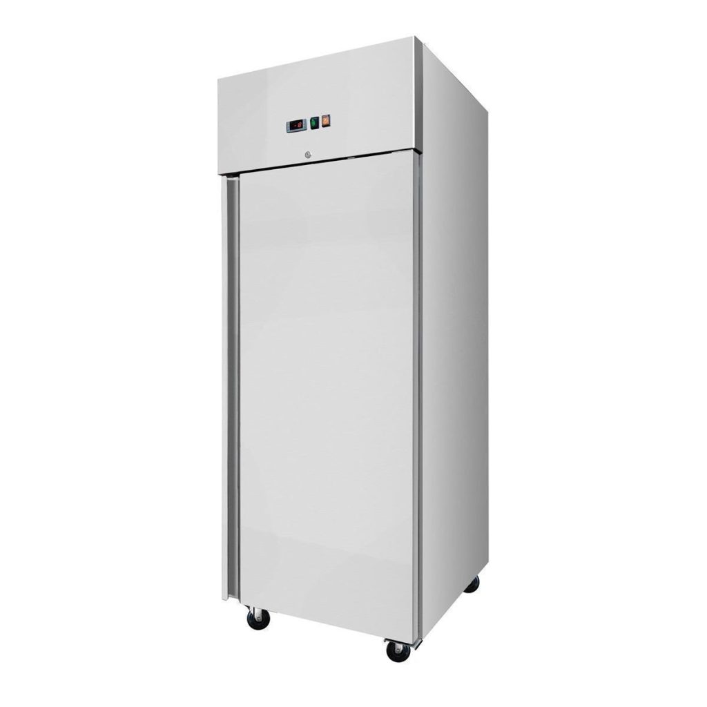 Congelatore in acciaio inox, capacità 525 litri