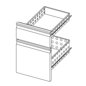 2er Schubladenblock 1/3+2/3 für Kühltisch 700 Serie – THP