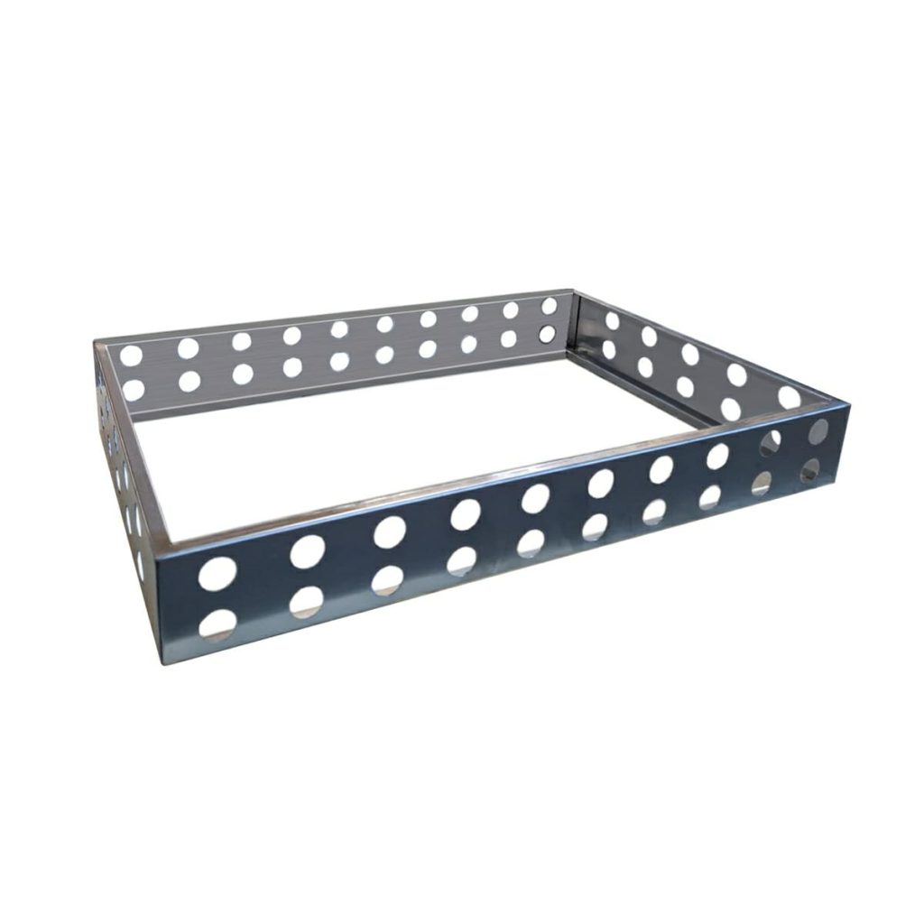 Rialzo per blocco a 2 cassetti 1/2+1/2 per tavolo refrigerato THS