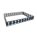 Rialzo per blocco a 2 cassetti 1/2+1/2 per tavolo refrigerato THS