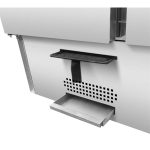 Saladette 2 porte, 90 x 70, con coperchio scorrevole