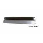 Mensola a parete in acciaio inox rinforzata, 1 ripiano, 80x40