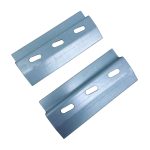Pensile in acciaio inox, 100 x 40, senza porta
