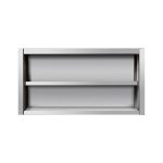 Pensile in acciaio inox, 150 x 40, senza porta