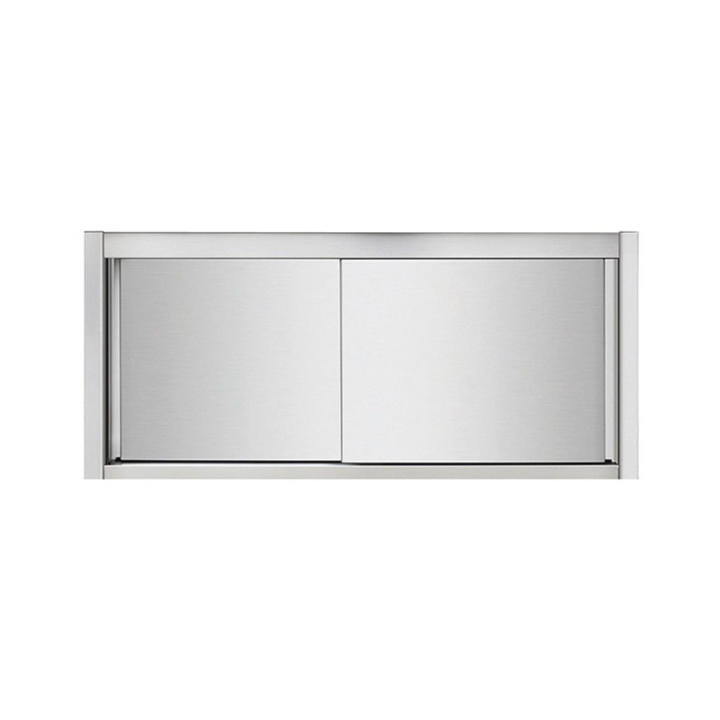 Wandhängeschrank aus Edelstahl, 100 x 40, mit Tür