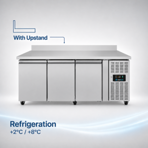 Refrigerated & Freezer tables | Refrigerated Counter – 3 Doors – 1790x700x850mm