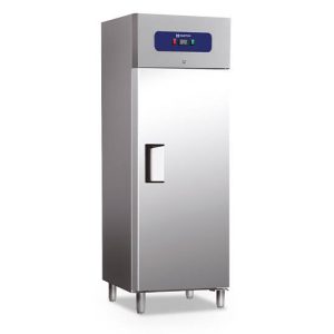 Frigorifero da 400 litri in inox, 460×485 mm, -2°/+8°C