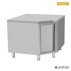 Worktable Corner With Door | Worktable Corner With Door Without Upstand 1000×700