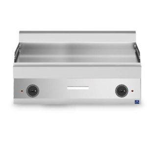 Fry top elettrico da banco, piastra liscia 100 cm