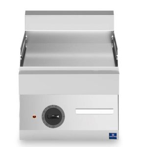 Fry top elettrico da banco, piastra liscia