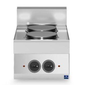 Piano di cottura elettrico, 2 piastre