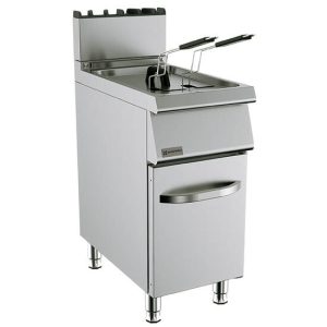 Friggitrice a gas su base chiusa, 15 litri