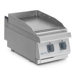 Fry-top elettrico da banco, piastra liscia