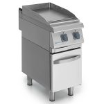 Fry-top elettrico da banco, piastra liscia