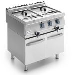 Friggitrice elettrica da banco, 2x 10 litri