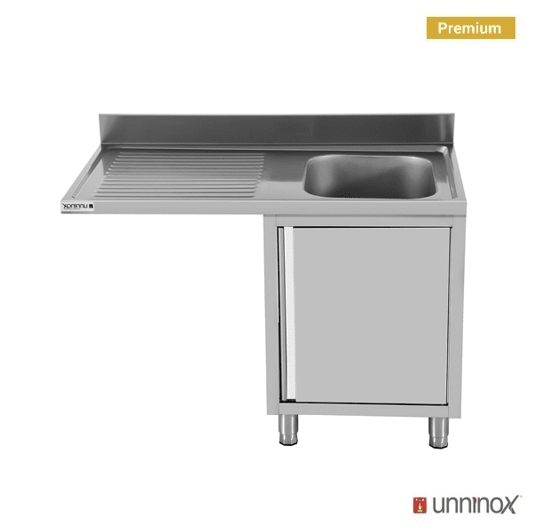 1 Bowl | Dishwasher sink unit 140x70xH85 Bowl Right