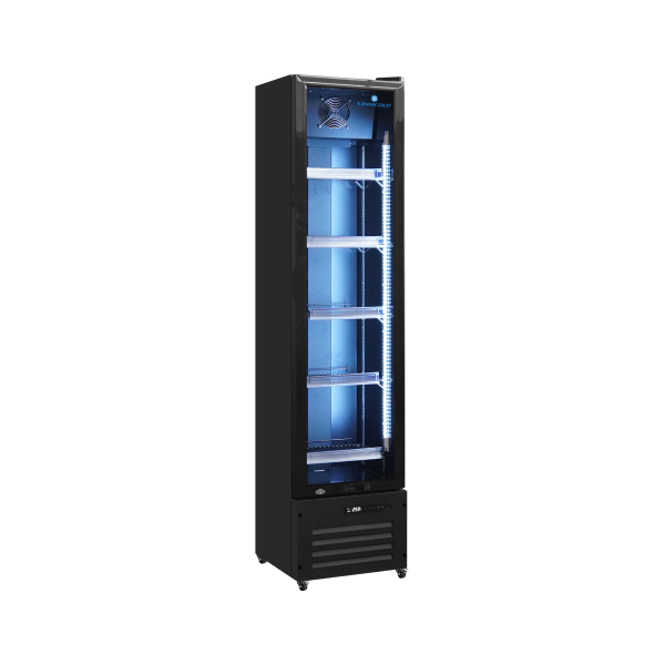 Glass Door Refrigerators | Single Door Display Fridge – Slim Model 164L – UNS220M