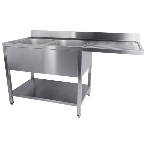 2 Vasche a Sinistra | 160x70xH85cm 2 Vasche a Sinistra