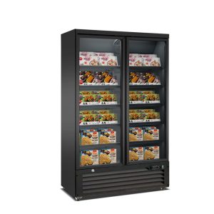Glass Door Freezers | Freezer 2 Glass Doors – 985Ltr