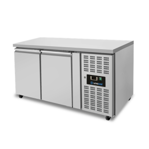 Banco Refrigerato – 2 Porte – Senza Alzatina – 1390x700x850mm