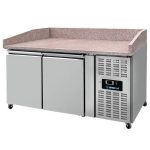 Tavoli Refrigerati per Pizza | Banco Pizza 2 Porte – 151x80x100cm