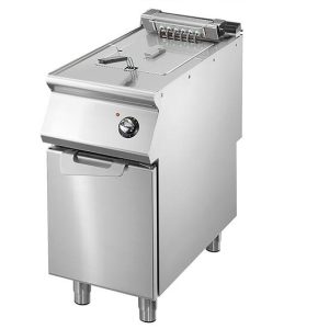 Friggitrice elettrica, capacità 1x 10 litri