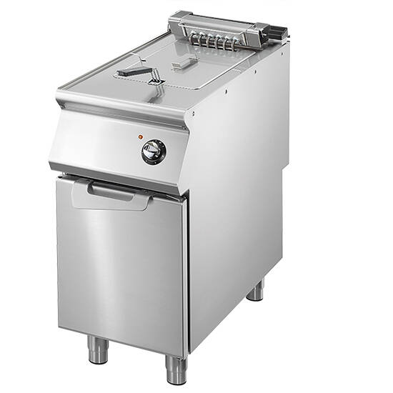 Friggitrice elettrica, capacità 1x 10 litri