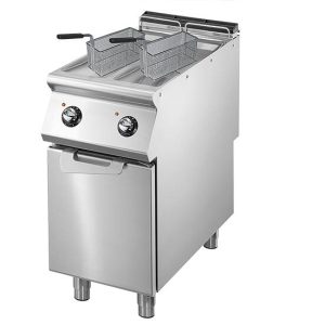 Friggitrice elettrica, capacità 2x 8 litri