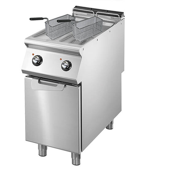 Friggitrice elettrica, capacità 2x 8 litri