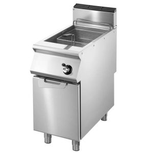 Friggitrice gas, capacità 1x 17 litri